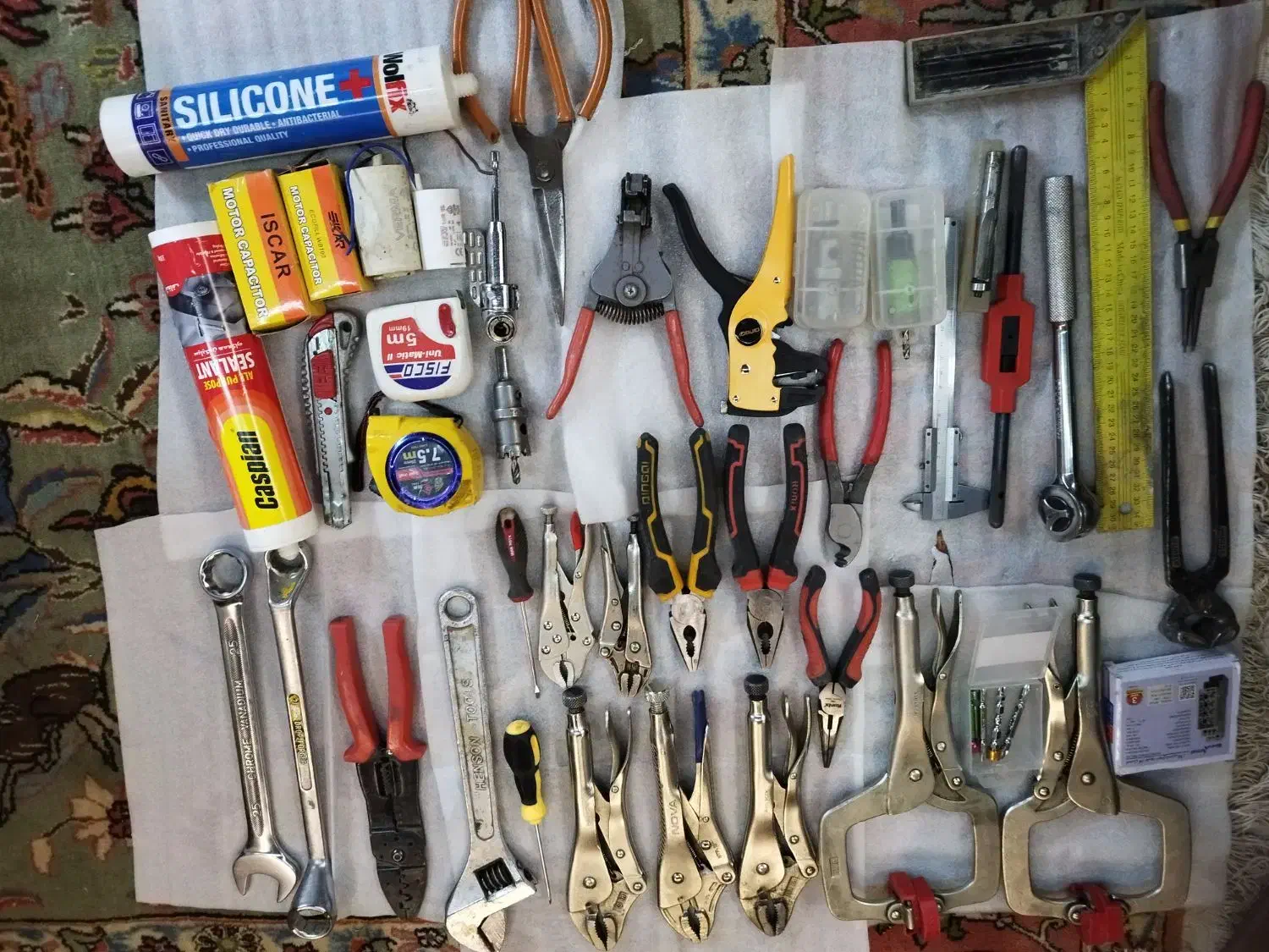 ابزار قفلی بزرگ وکوچک امبردست دوتافرانسه قفلی سی ش|ابزارآلات|پاکدشت, پاکدشت (مامازند)|دیوار