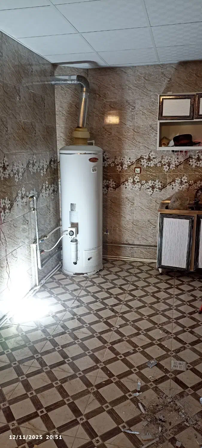 آبگرمکن زمینی|آبگرمکن، پکیج، شوفاژ|اهر, |دیوار