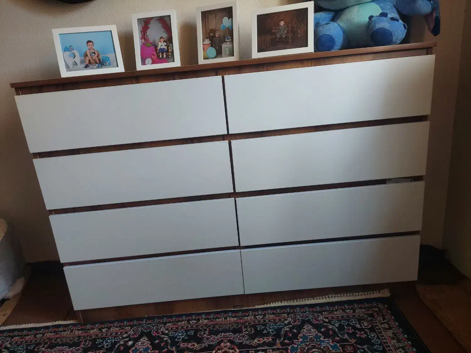 دراور ۸ کشو مدل فایلی|جاکفشی، کمد، دراور|پاکدشت, پارچین|دیوار