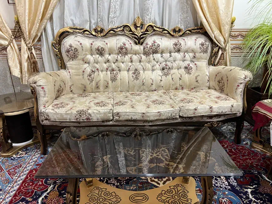 سرویس کامل مبل سلطنتی ۹ نفره|مبلمان خانگی و میز عسلی|شاهرود, |دیوار