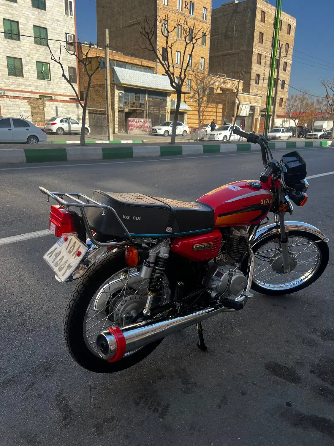 موتور هندا۱۲۵ ۱۴۰۴|موتورسیکلت|قرچک, زیبا شهر|دیوار