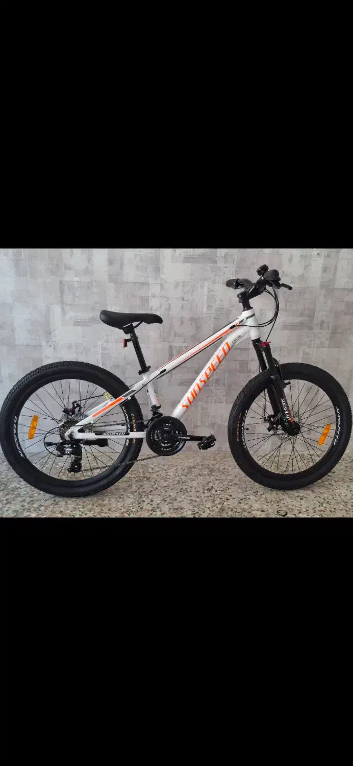 دوچرخه برند سان اسپید مدل zx تنه آلومینیوم اکبند|دوچرخه، اسکیت، اسکوتر|بندر انزلی, مسکن مهر|دیوار