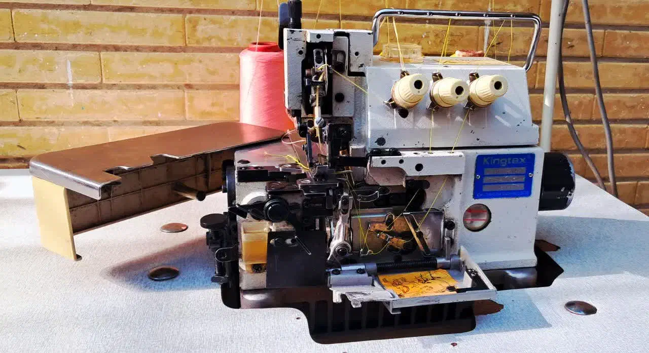 چرخ kingtex سه نخ|چرخ خیاطی و ریسندگی|اصفهان, شاهد|دیوار