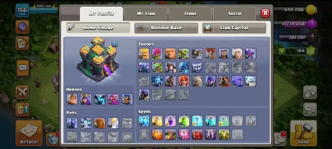 اکانت کلش افکلنز|کنسول، بازی ویدئویی و آنلاین|تهران, پردیسان|دیوار