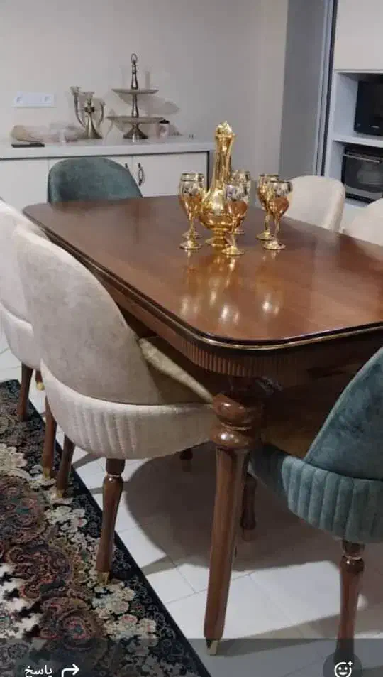 میزنهارخوری۶نفره|میز و صندلی غذاخوری|دماوند, گیلاوند|دیوار