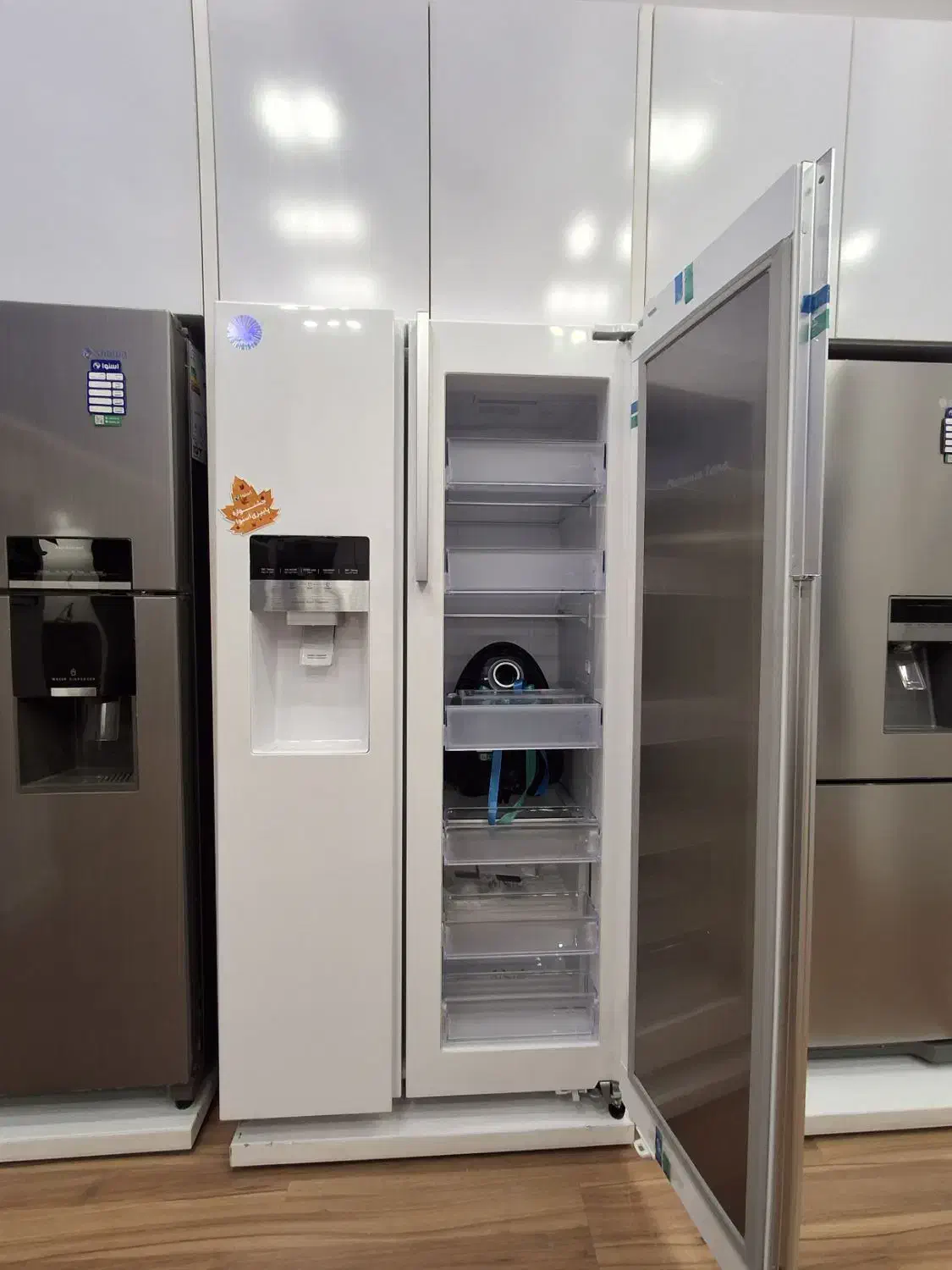 جشنواره فروش ویژه یخچال ساید بای ساید اسنوا|یخچال و فریزر|جهرم, |دیوار