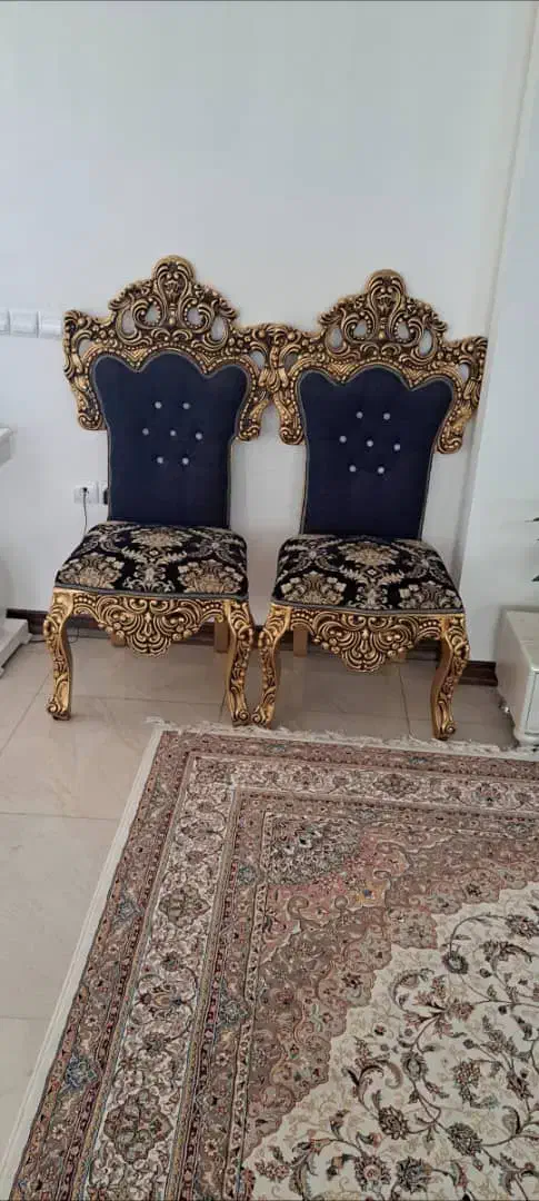 فروش یک دست مبل سلطنتی 10نفره َ|مبلمان خانگی و میز عسلی|آشخانه, |دیوار