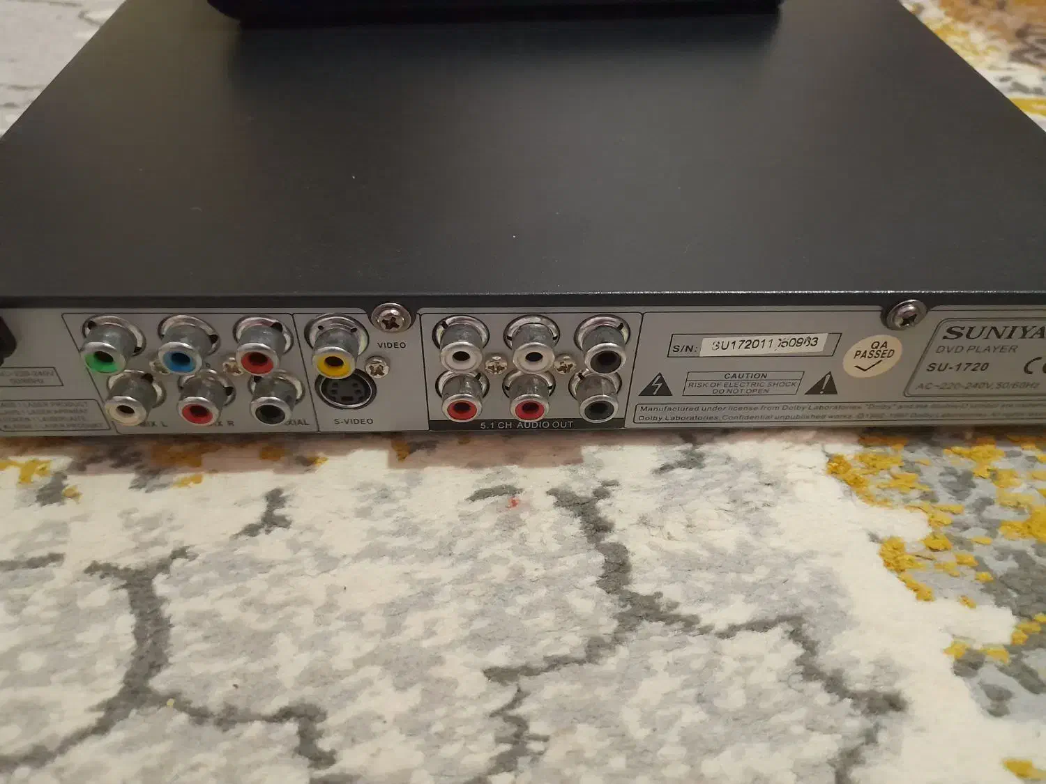 ی دستگاه دی وی دی کار کرده برند سونیا|پخش‌کننده DVD و ویدیو|هشتگرد, هشتگرد قدیم|دیوار