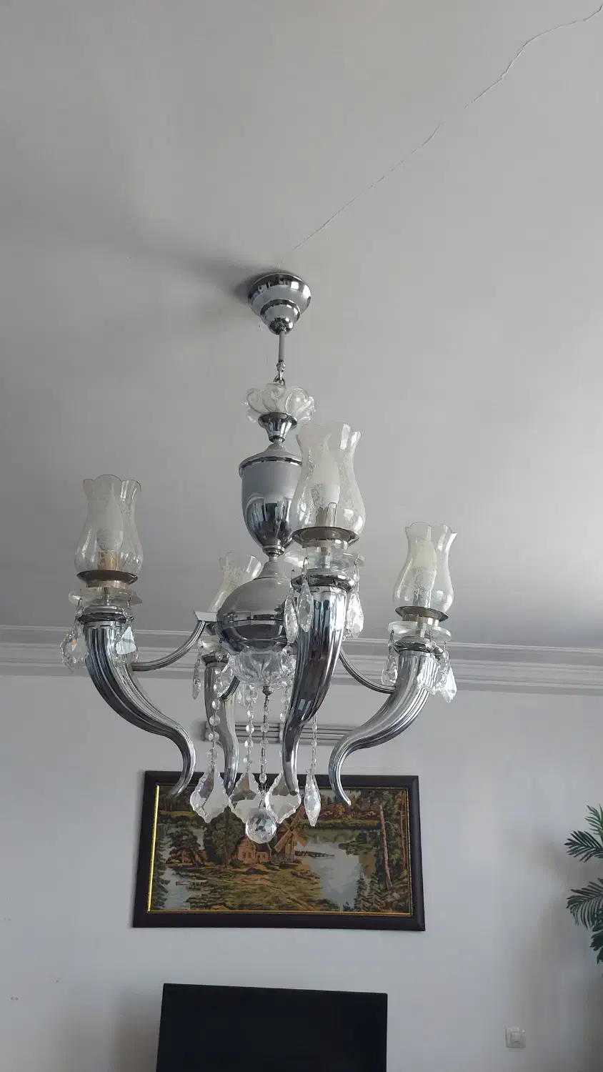 لوستر|لوستر و چراغ آویز|شاهرود, |دیوار