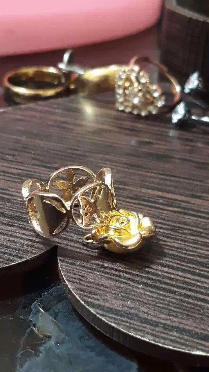 انگشترفانتزی فقط85ت انگشتر استیل فقط 120ت|بدلیجات|قم, نیروگاه|دیوار