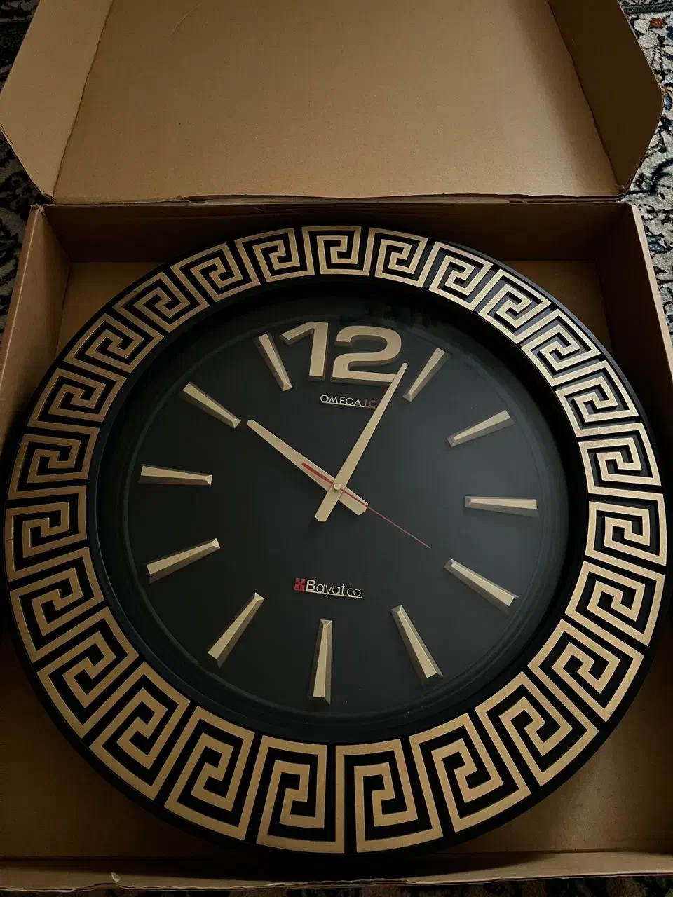 ساعت امگا ال سی (در ابعاد ۶۰×۶۰)|ساعت دیواری و تزئینی|ساری, |دیوار