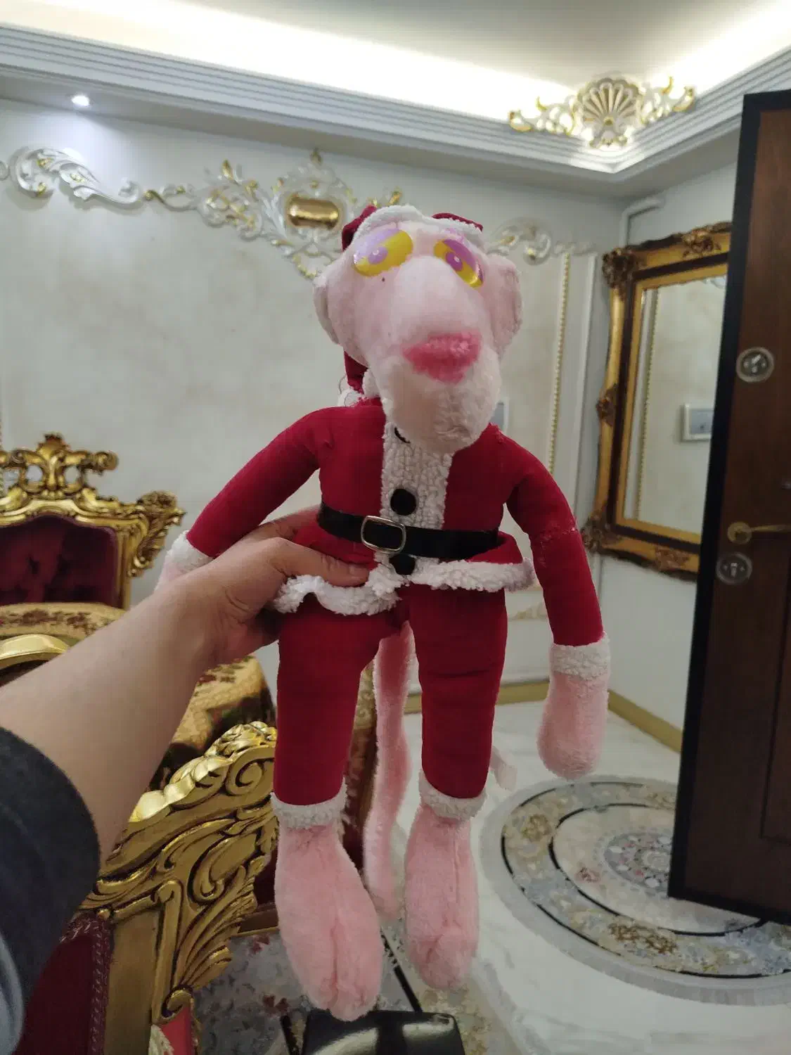 عروسک پلنگ صورتی|اسباب‌بازی بچه|ماهدشت, |دیوار