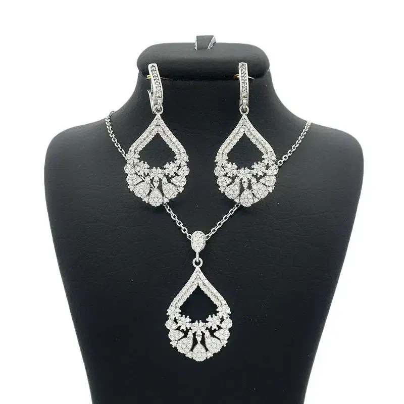 نیم ست نقره زنانه مدل MRJ4565 قیمت مناسب|جواهرات|رشت, بازار|دیوار