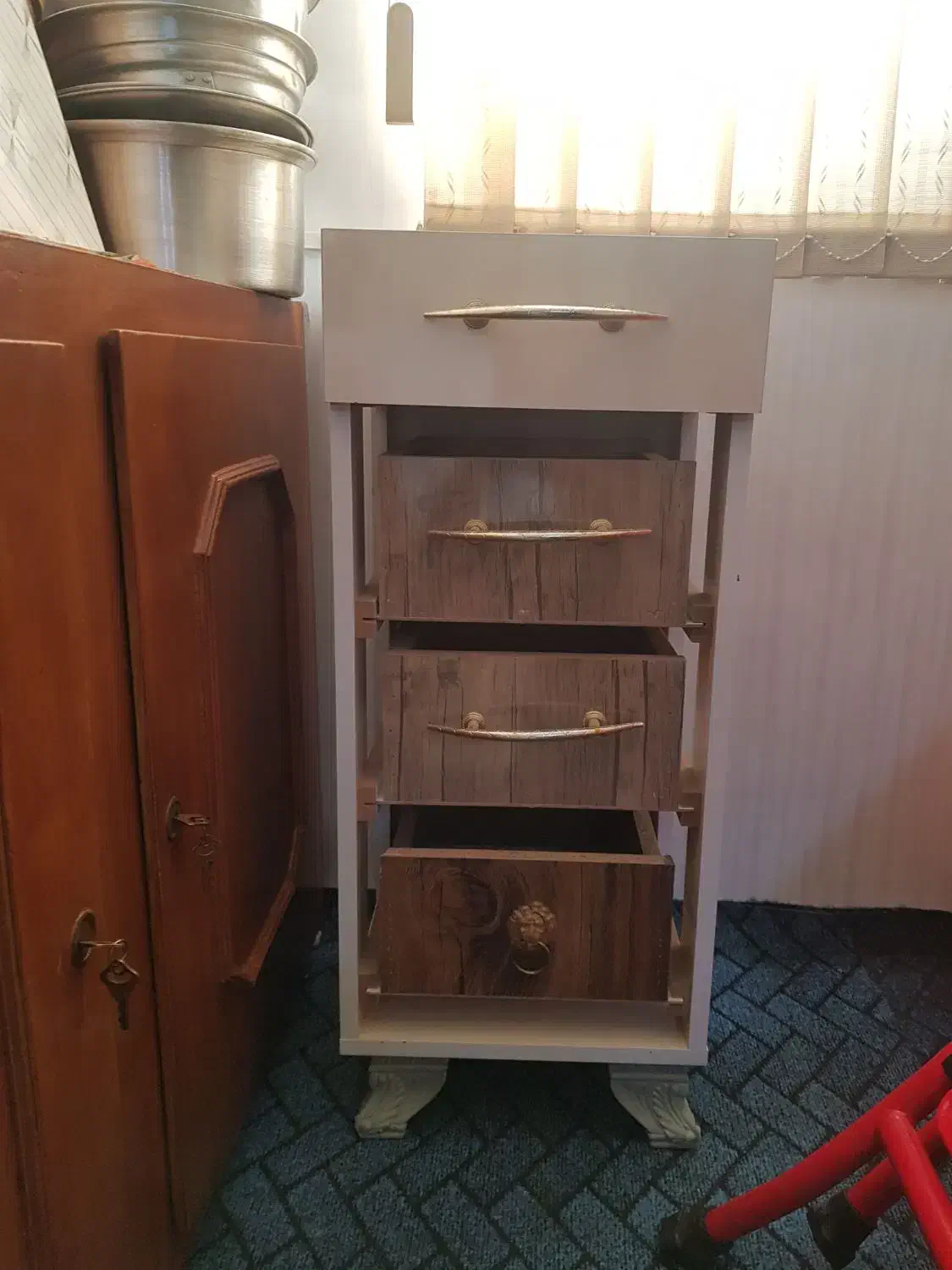 جا پیازی چوبی|جاکفشی، کمد، دراور|تبریز, |دیوار