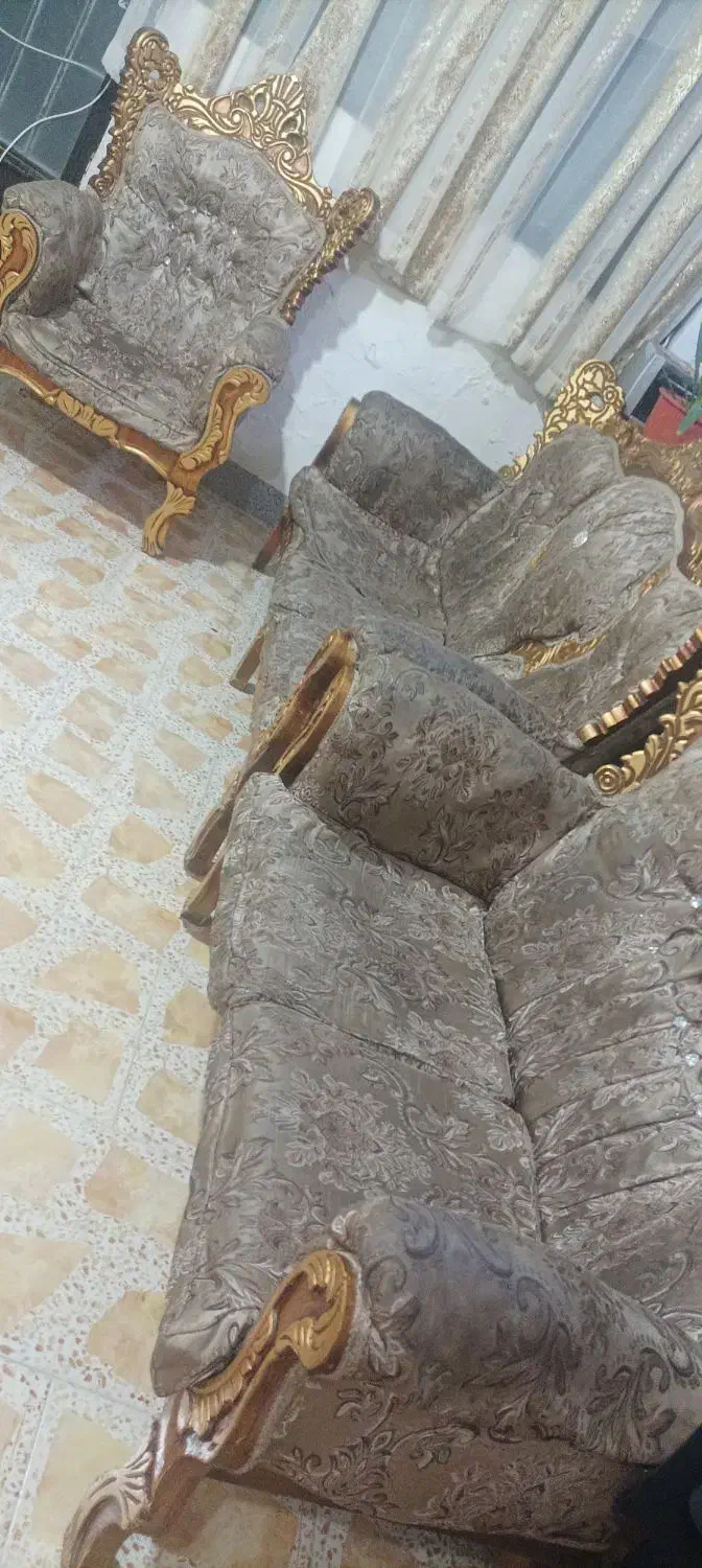 مبل سلطنتی|مبلمان خانگی و میز عسلی|سبزوار, امام خمینی (ناوی)|دیوار