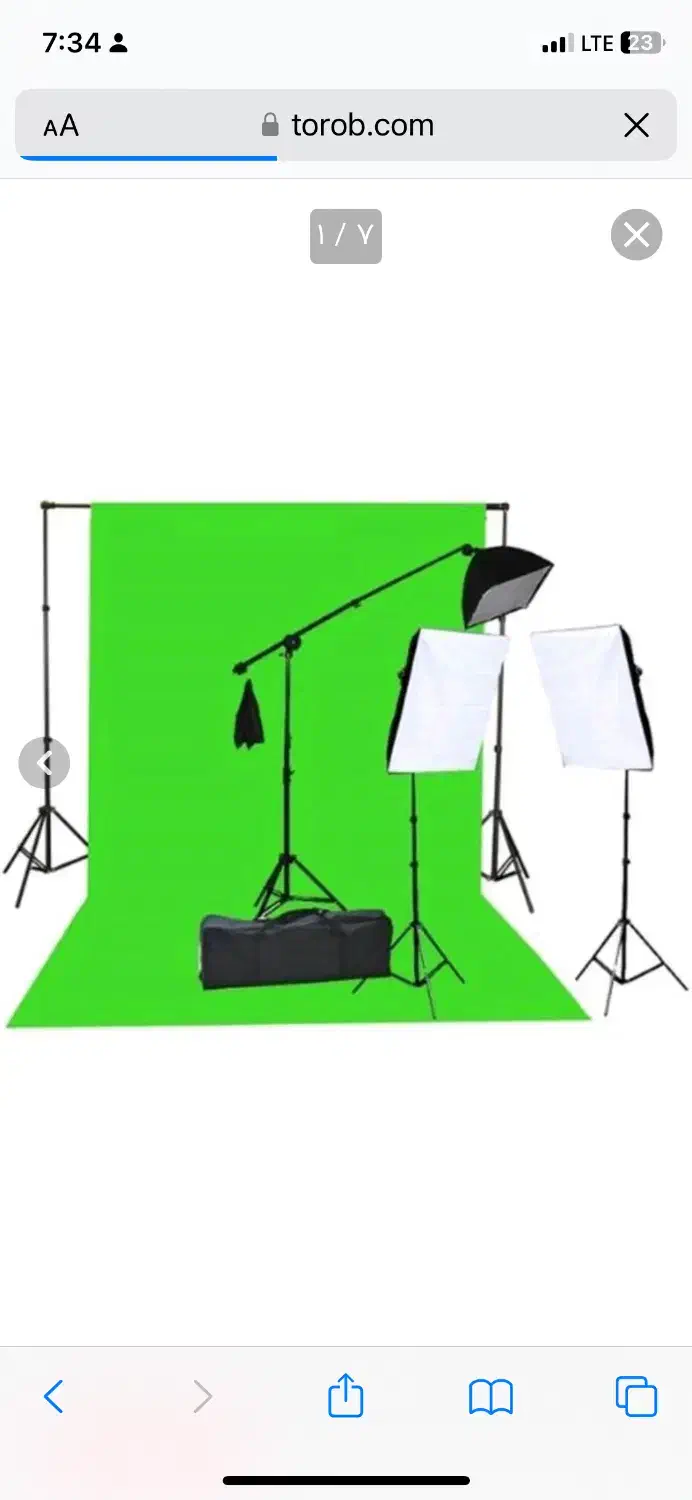 پکیج استودیو خانگی|دوربین عکاسی و فیلم‌برداری|تهران, درب دوم|دیوار