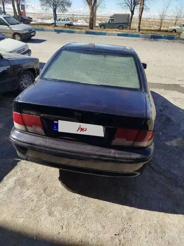 سمند 85مشکی|خودرو سواری و وانت|شهرکرد, |دیوار