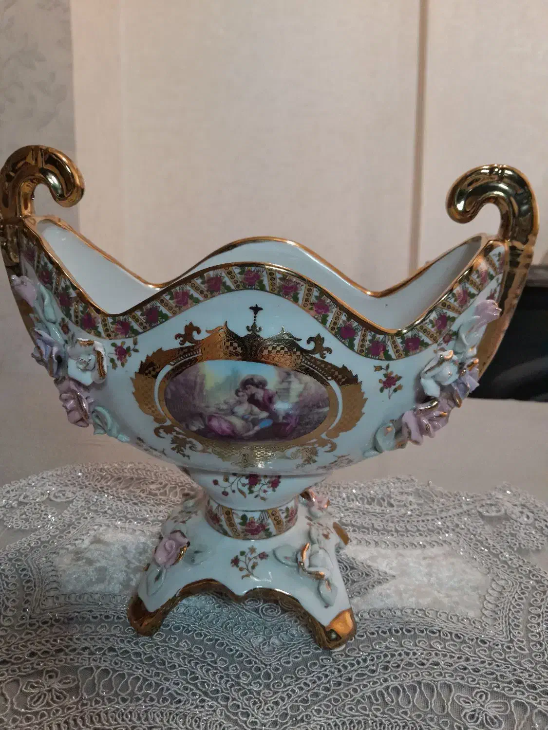 میوه خوری گل برجسته چک|ظروف سرو و پذیرایی|رشت, حمیدیان|دیوار