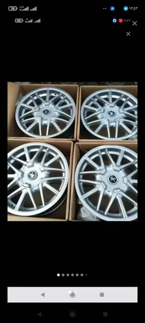 فروش رینگ خرچنگی سایز 15|قطعات یدکی و لوازم جانبی|نی‌ریز, |دیوار