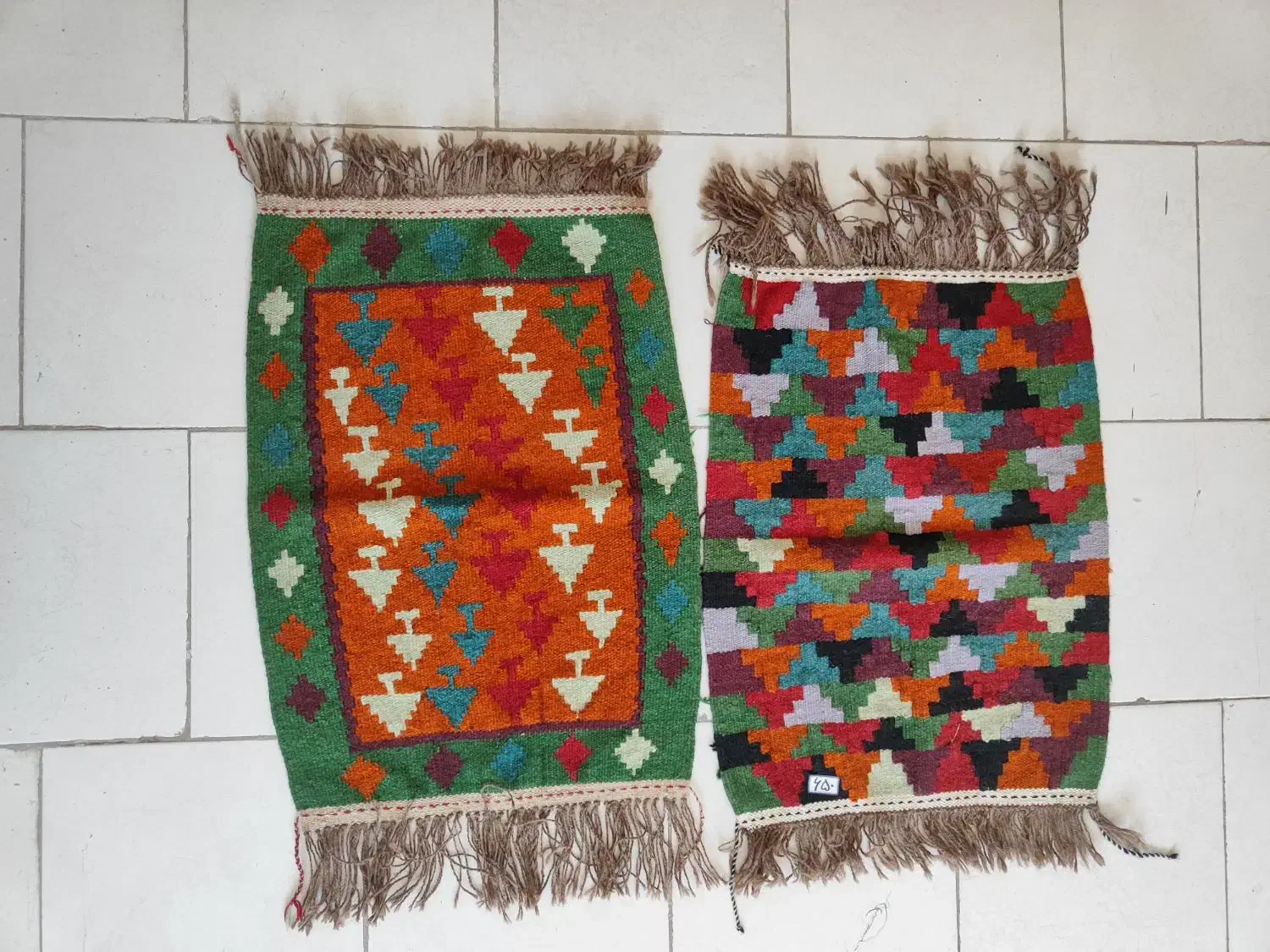 پادری و گلیم سنتی|گلیم، جاجیم، گبه|مشهد, کوه سنگی|دیوار