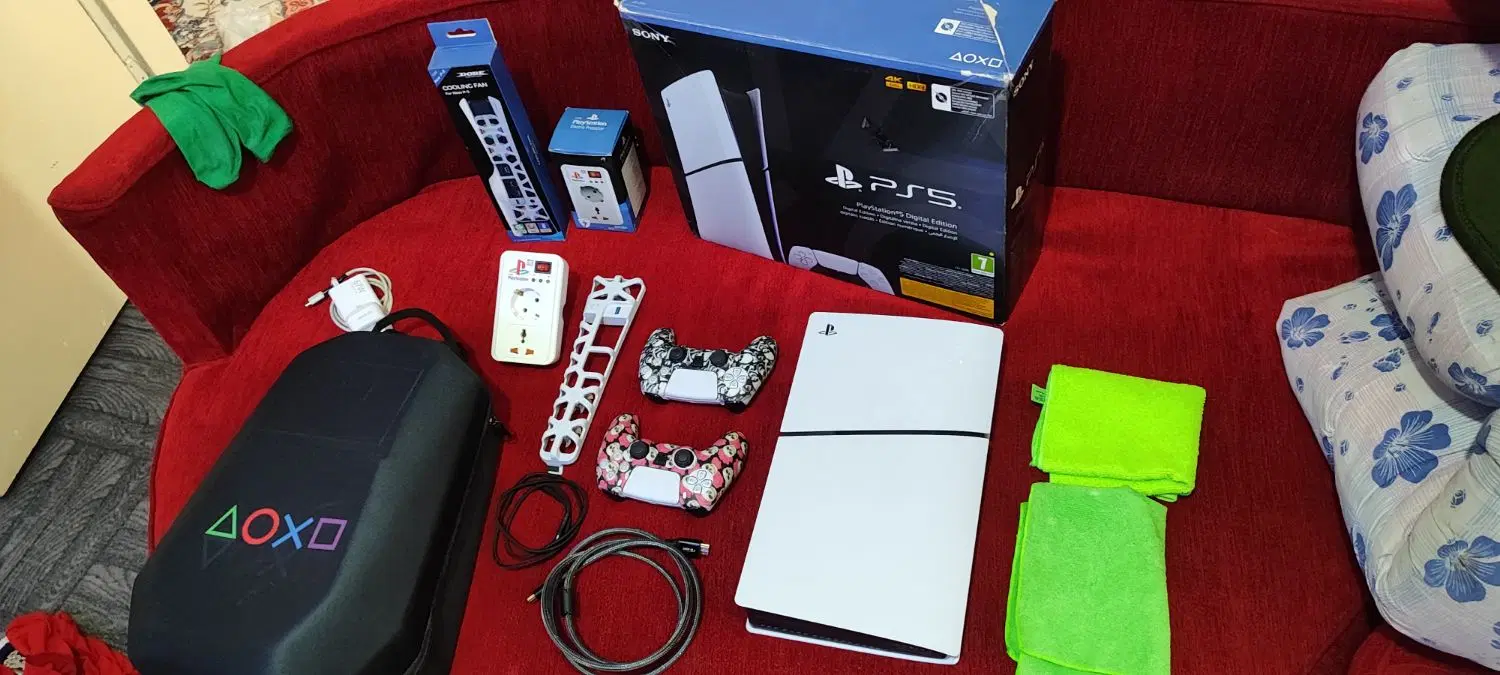 ps5 slim|کنسول، بازی ویدئویی و آنلاین|هشتگرد, شهرک اداری|دیوار