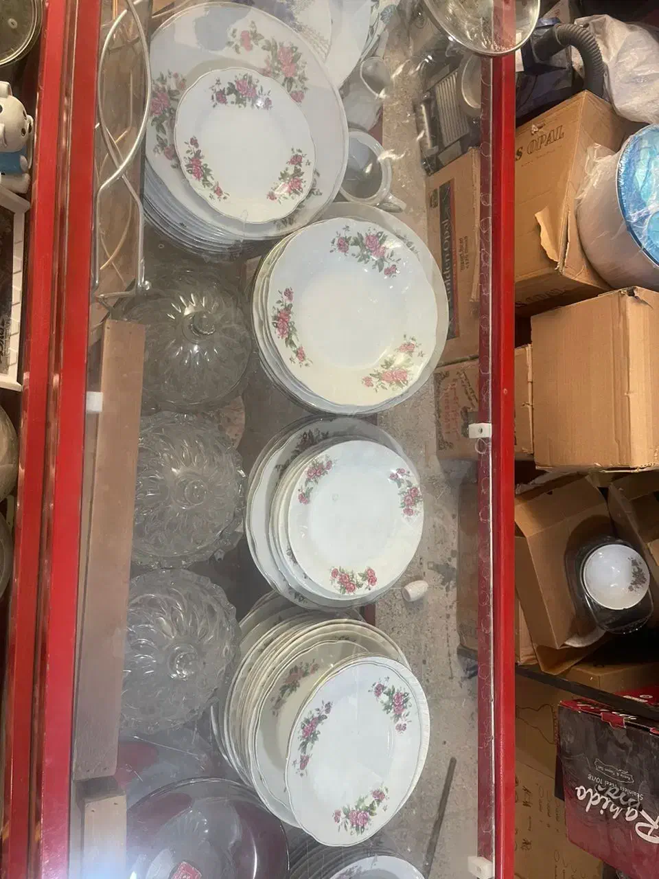 گل سرخ قاشق چنگال کریستال و غیره دونه 10 هزار|حراج|مشکین‌دشت, |دیوار