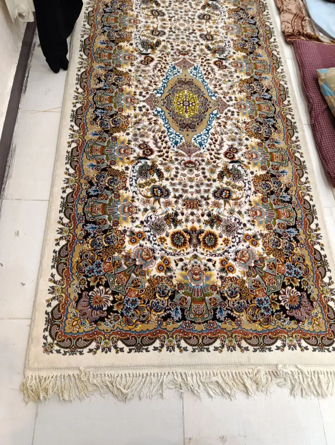 قالی راهرویی|فرش|چهارباغ, |دیوار