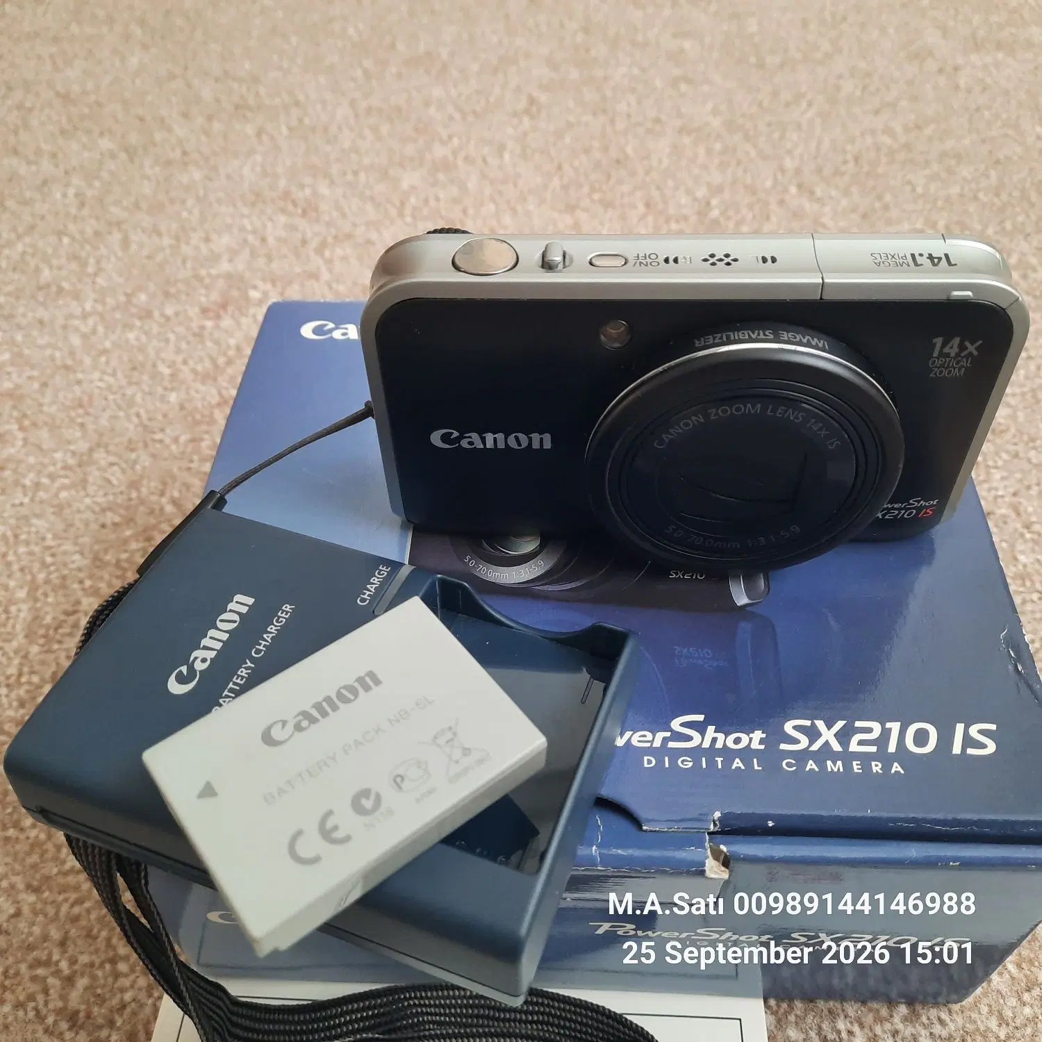 Canon DIGITAL CAMERA|دوربین عکاسی و فیلم‌برداری|تبریز, |دیوار