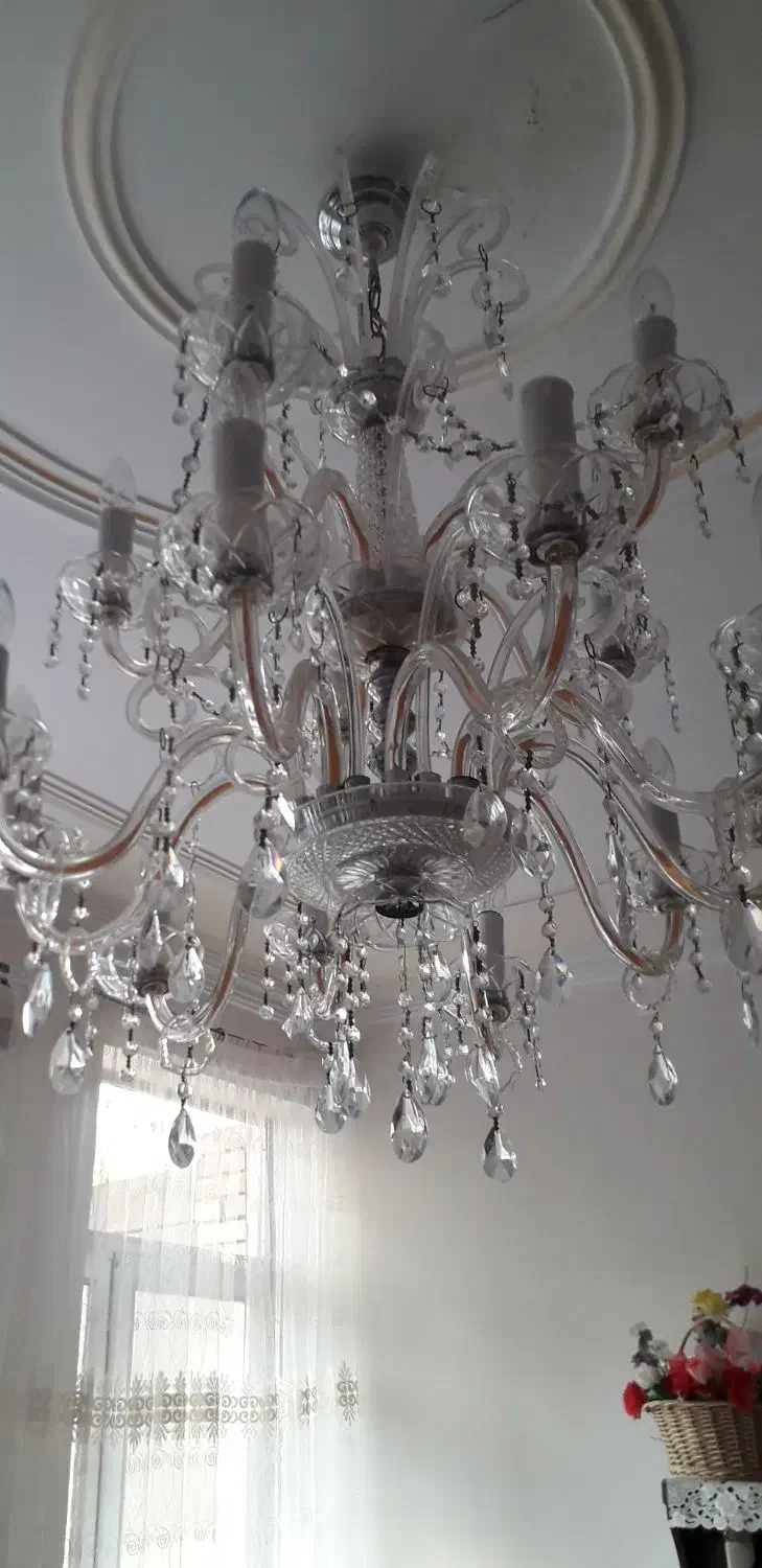 لوستر|لوستر و چراغ آویز|تبریز, |دیوار