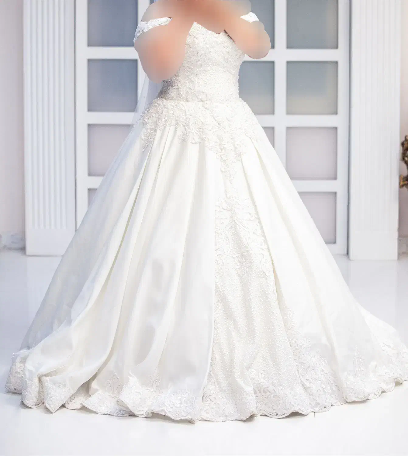 لباس عروس دنباله دار|لباس|بندرعباس, |دیوار