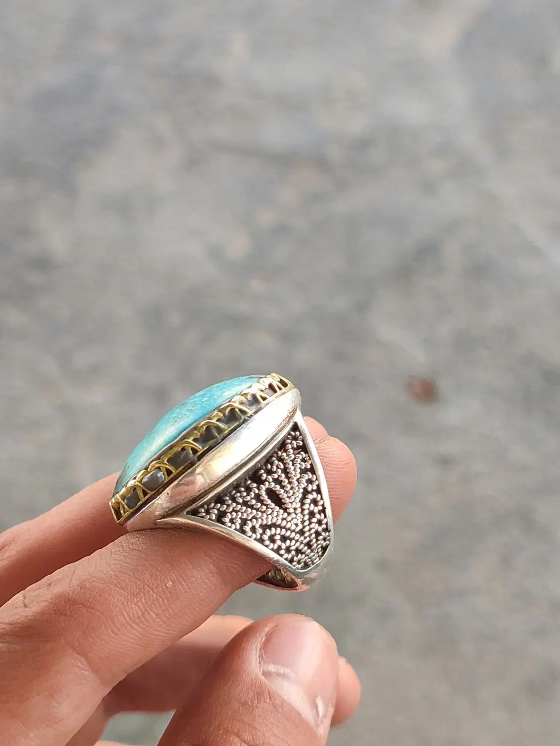 انگشتر فیروزه|جواهرات|ایلام, |دیوار