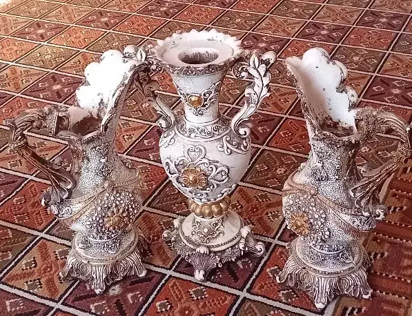 ست کامل دکوری رومیزی ....مناسب هدیه یا تزئین|صنایع دستی و سایر لوازم تزئینی|ایلام, |دیوار