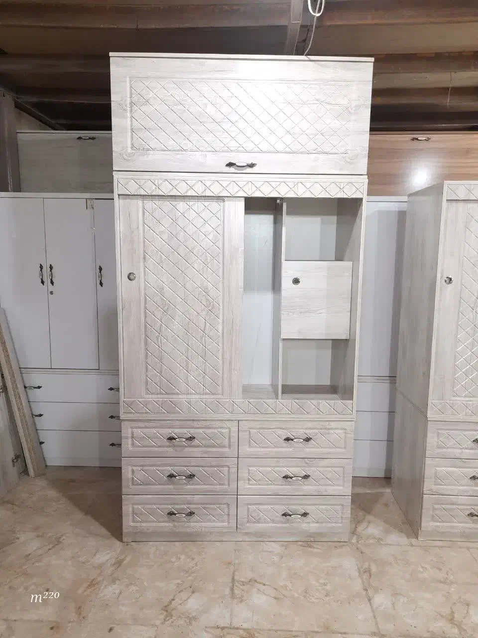 کمد سه درب سفارشی باکس دار کد ۸۸۰ نقد اقساط کارمزد|جاکفشی، کمد، دراور|زنجان, |دیوار