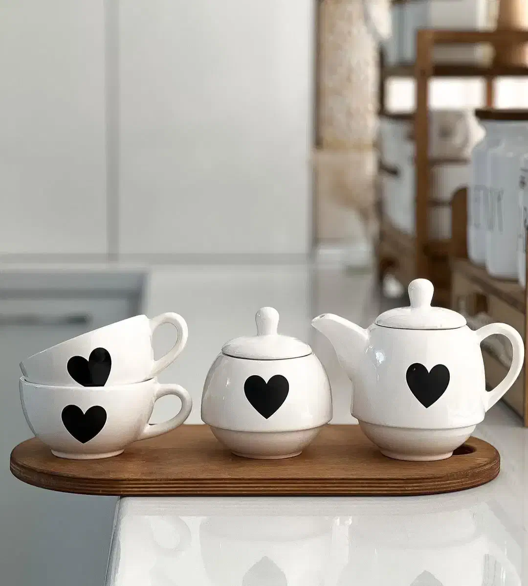 ست قوری و فنجون و قندون|ظروف سرو و پذیرایی|اسلامشهر, شهرک الهیه|دیوار