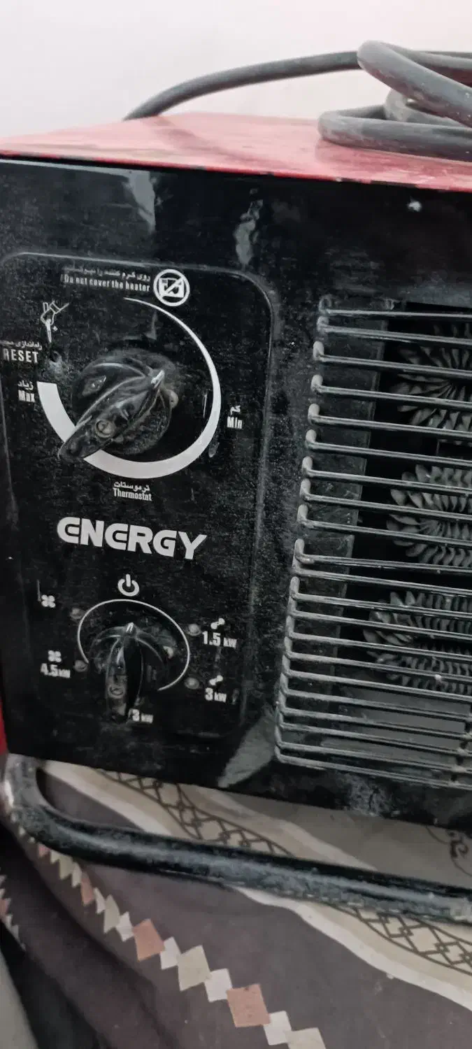 هیتر بخاری برقی صنعتی تک فاز انرژی فن دار|بخاری، هیتر، شومینه|تهران, شهرک ابوذر|دیوار