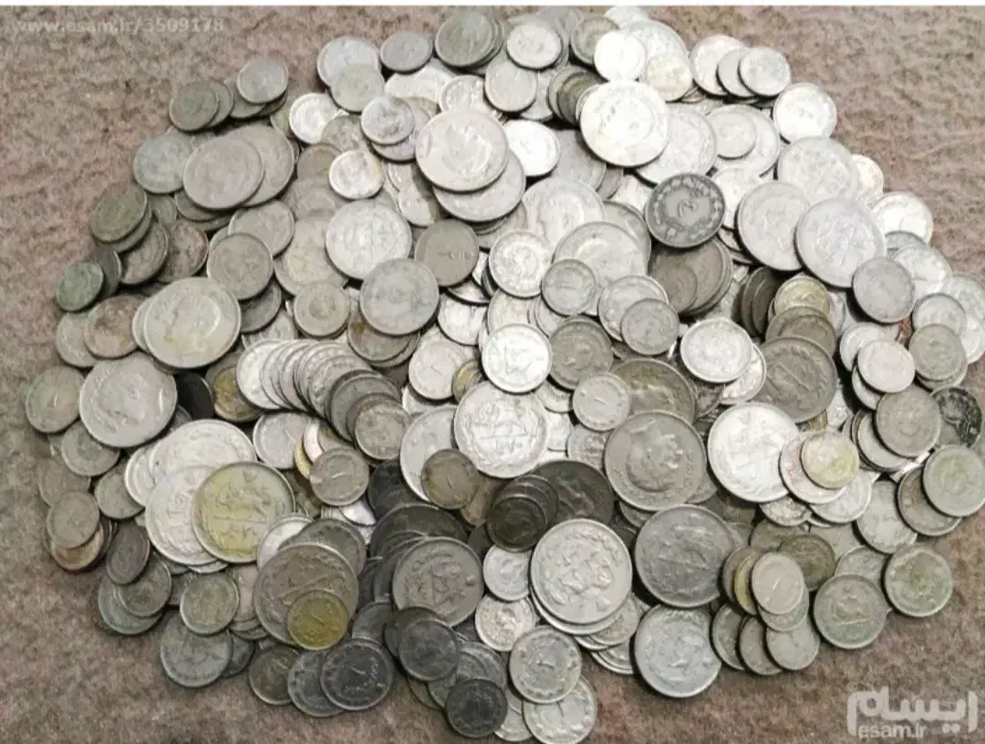 300عدد سکه شاهی|کلکسیون سکه، تمبر، اسکناس|جهرم, |دیوار