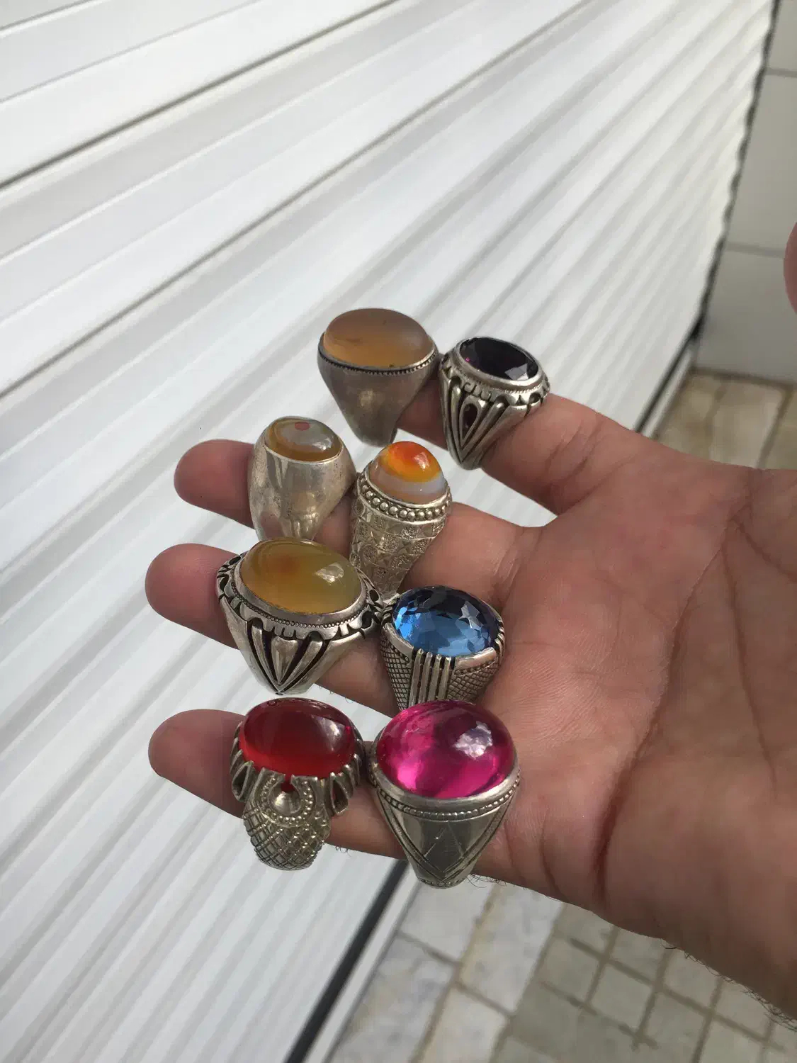 انگشتر سه پوست کهنه|جواهرات|سنندج, |دیوار