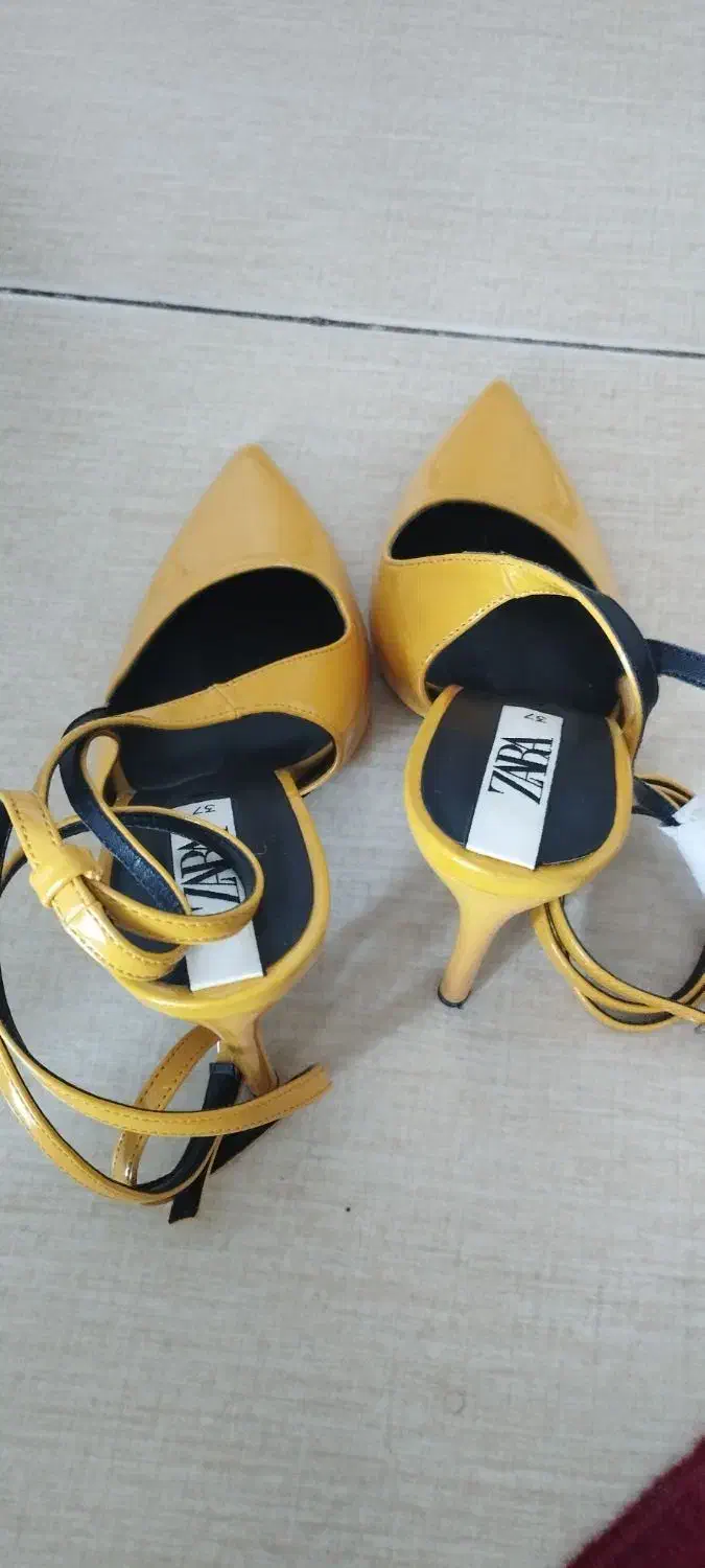 کفش مجلسی زنانه برند zara نو نو|کیف، کفش، کمربند|تهران, چوب تراش|دیوار