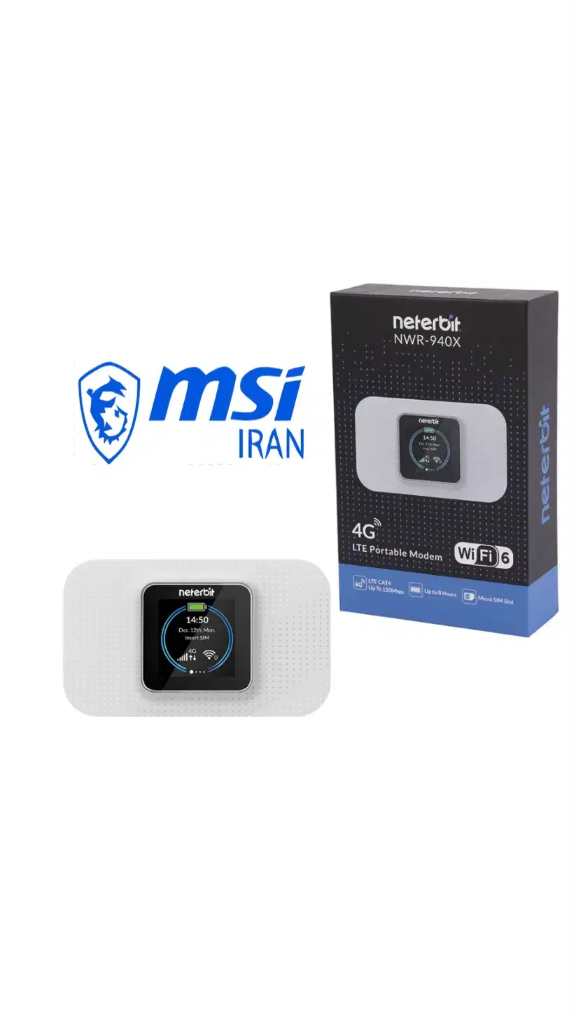 مودم همراه سیمکارتی 4G LTE نتربیت NWR-940X|مودم و تجهیزات شبکه|نسیم‌شهر, |دیوار