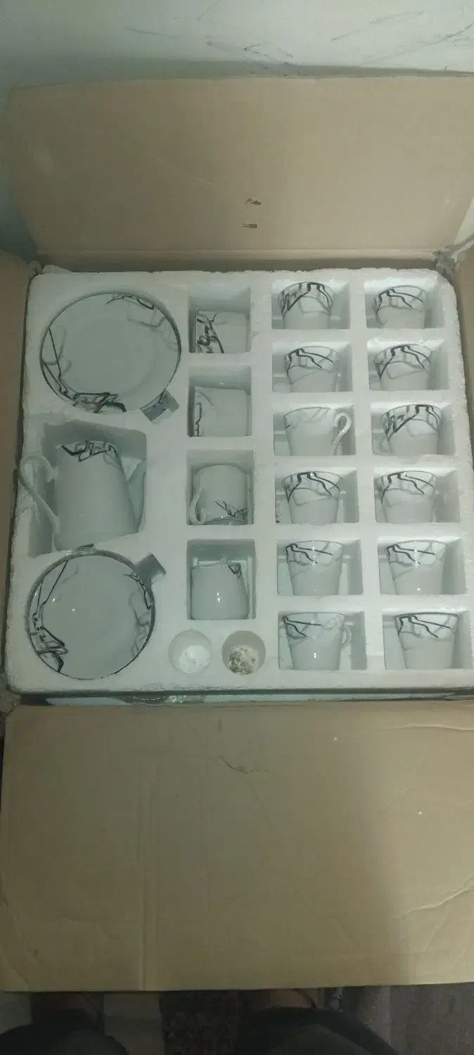 سرویس غذا خوری پارس چینی 129پارچه|ظروف سرو و پذیرایی|کهنوج, |دیوار