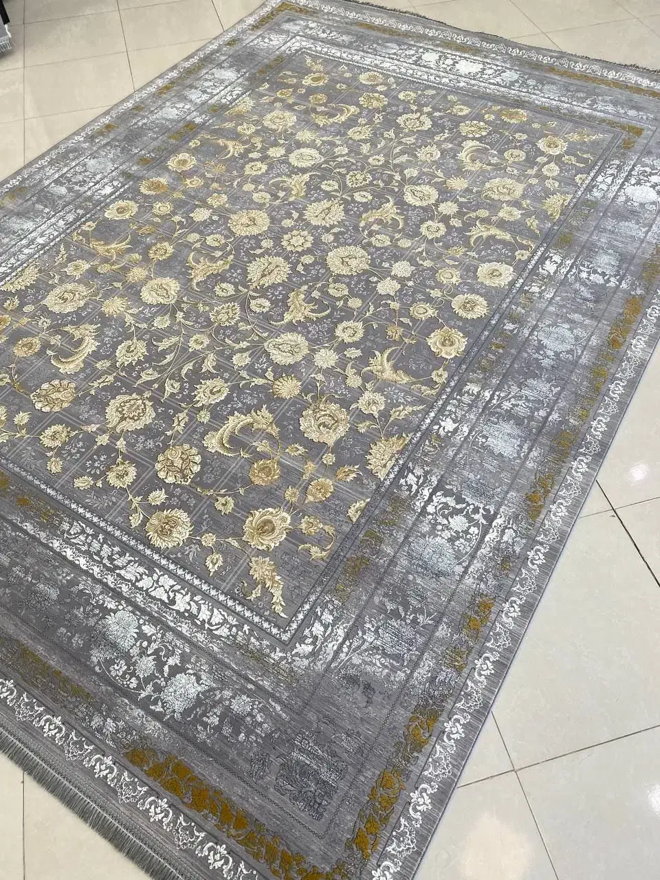 فرش ۱۲۰۰شانه تراکم ۳۶۰۰ نخ اکریلیک|فرش|مشهد, چهنو|دیوار