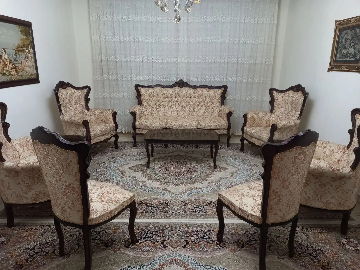 مبل استیل شیک|مبلمان خانگی و میز عسلی|لالجین, |دیوار