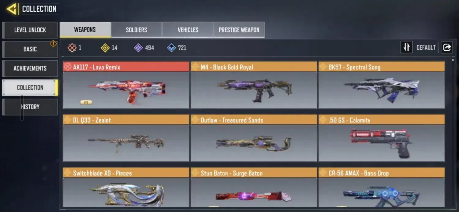 اکانت‌زیلات‌دار‌|کنسول، بازی ویدئویی و آنلاین|شیراز, شهرک سراج‎|دیوار