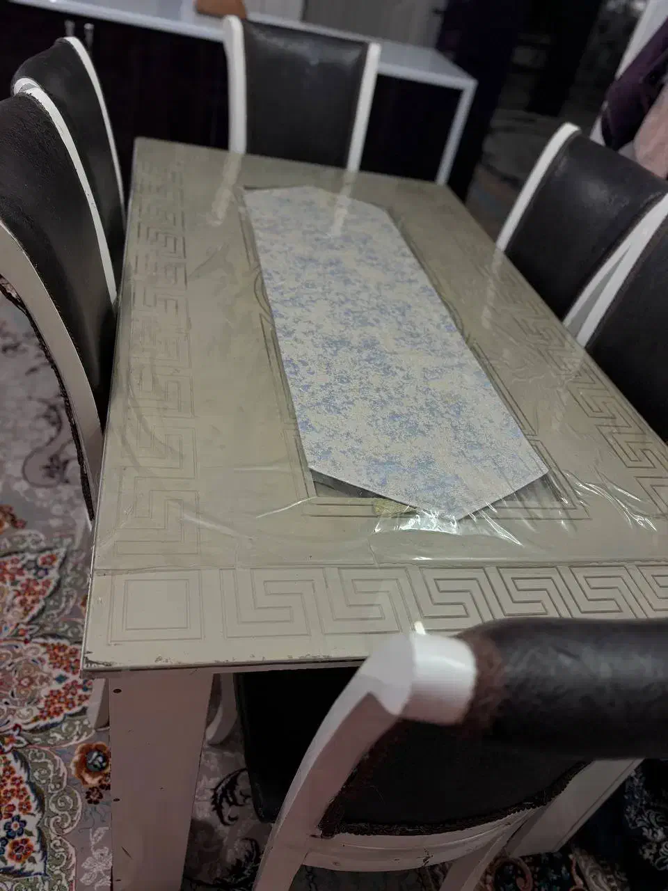 میژ نهارخوری ۶نفره تمیز|میز و صندلی غذاخوری|زابل, |دیوار