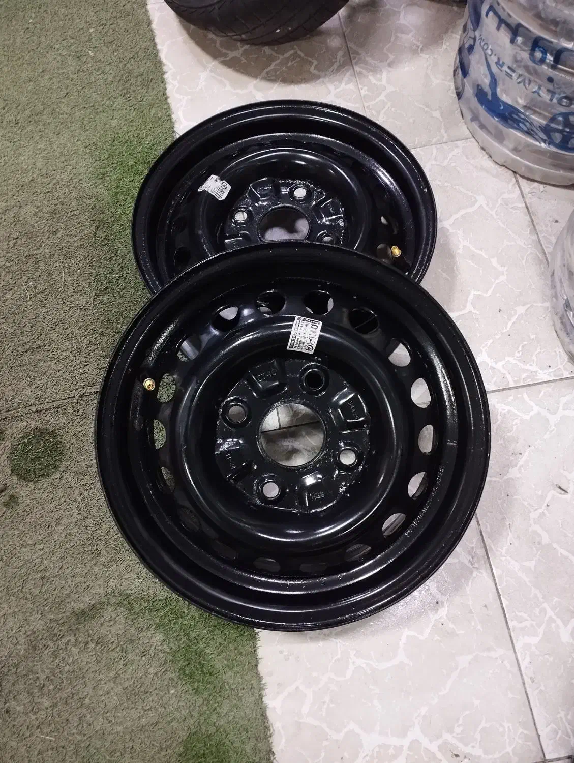 ۲ عدد رینگ فابریک پراید|قطعات یدکی و لوازم جانبی|رشت, حمیدیان|دیوار