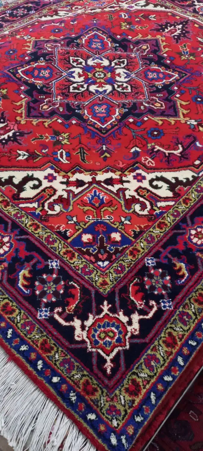 فرش دستبافت مربع (۲×۲) هریس تاجری|فرش|تبریز, |دیوار