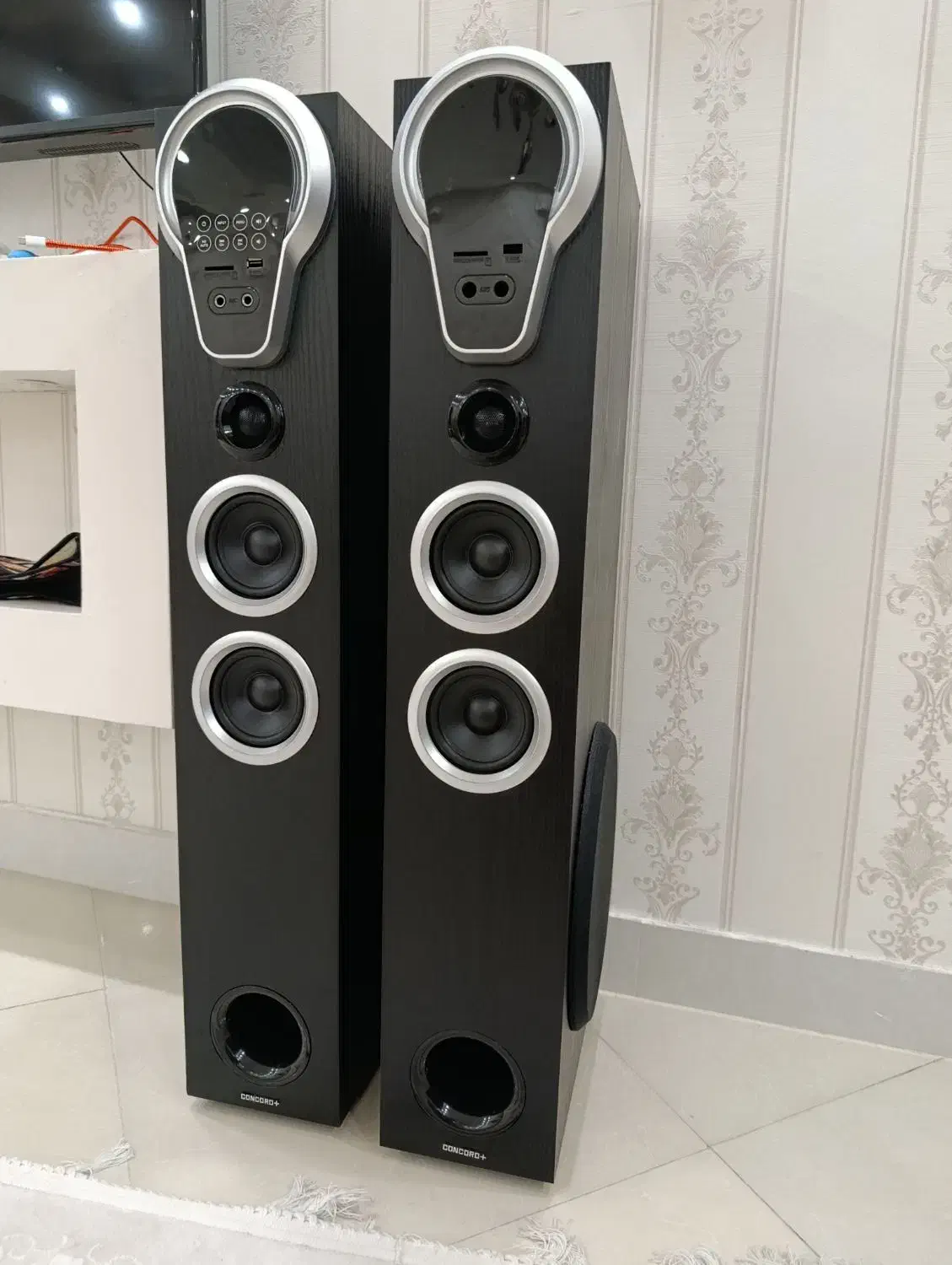 اسپیکر کنکورد در حد نو|سیستم صوتی خانگی|رشت, گلسار|دیوار