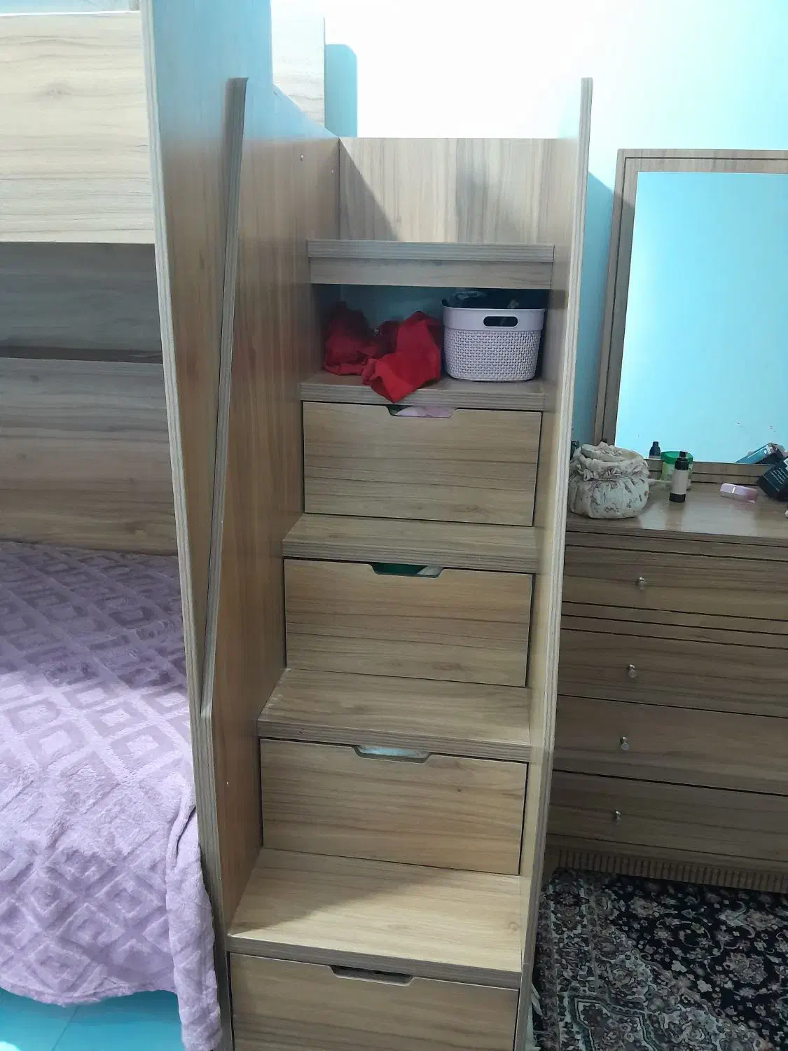 سلام تخت خواب دونفر شیک ..|تخت و سرویس خواب|همدان, |دیوار