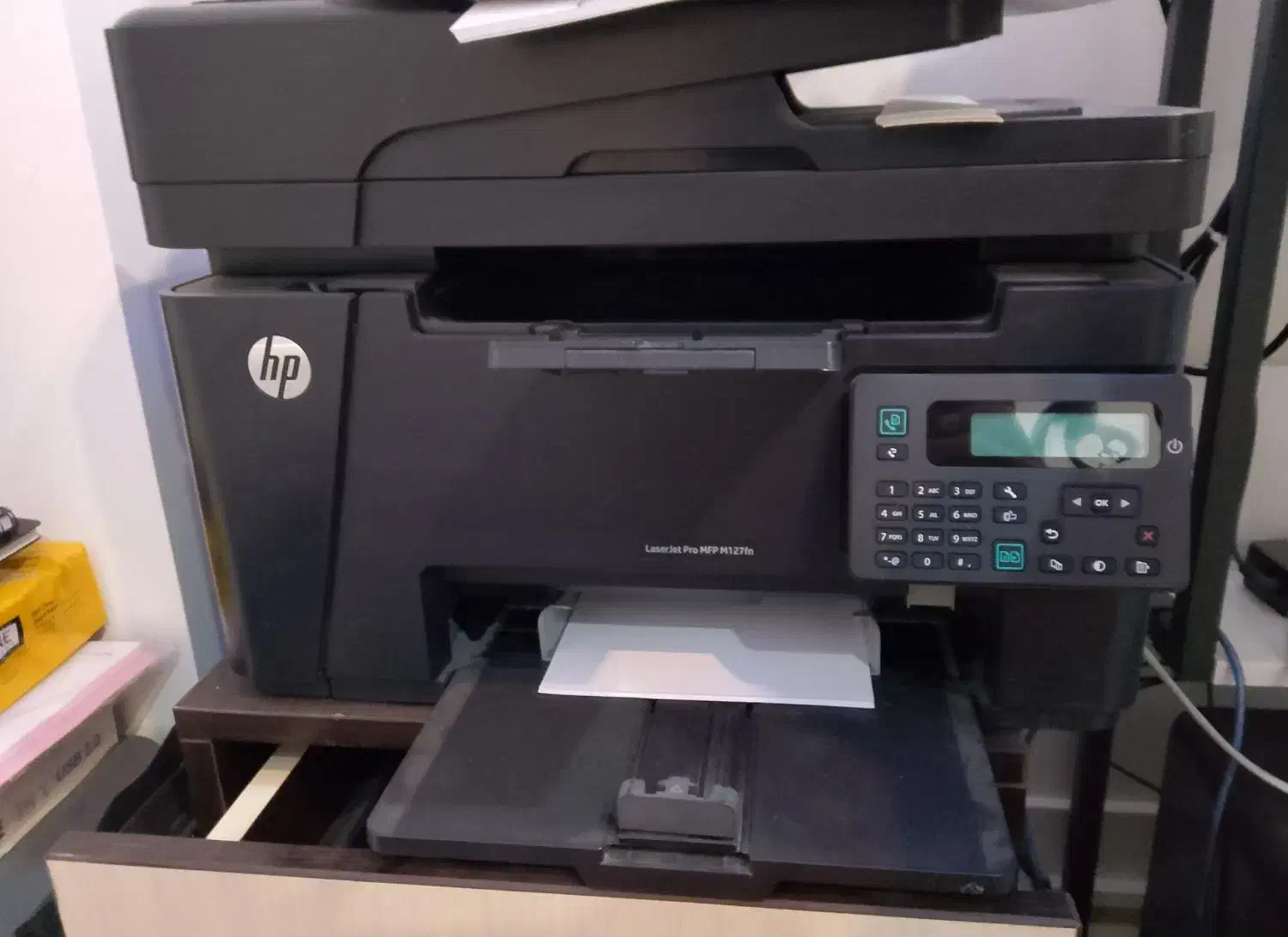پرینتر لیزری چندکاره HP LaserJet Pro MFP M127fn|پرینتر، اسکنر، کپی، فکس|تهران, ابوذر|دیوار