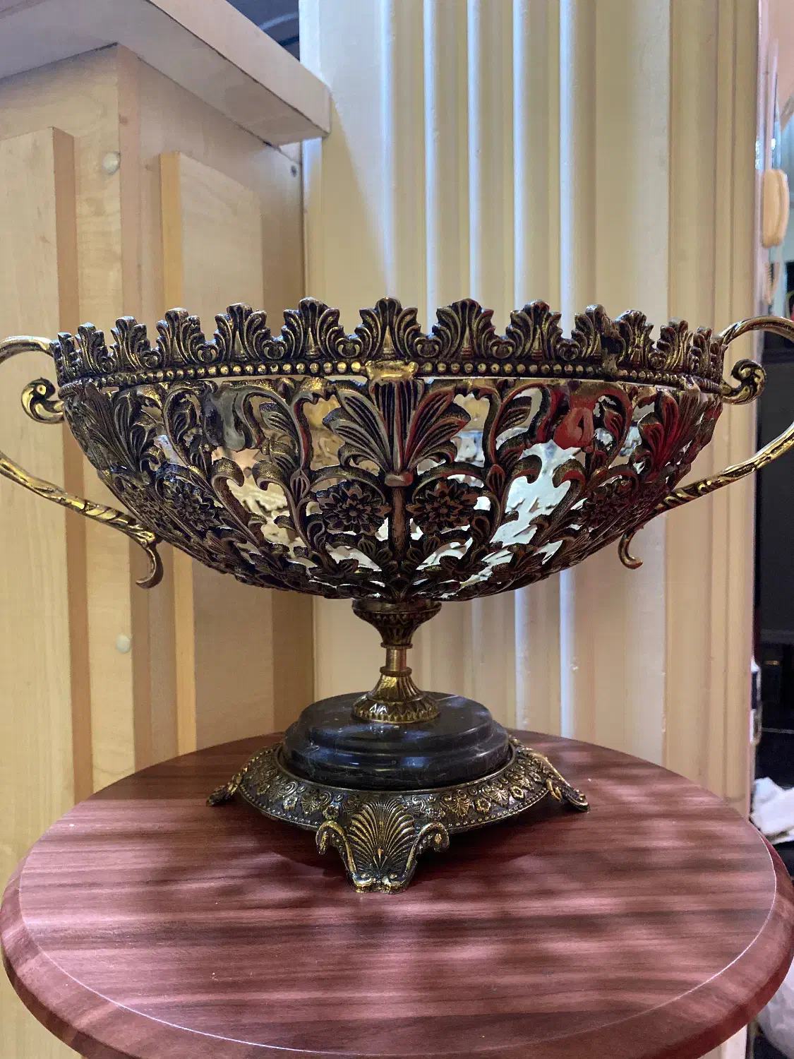 ظروف برنجی عیار بالا|کلکسیون اشیاء عتیقه|لاهیجان, شقایق|دیوار